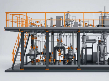 Li-ion Battery Cathode NMC pCAM Integrated Skid (lab/pilot/MP)