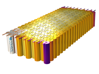 Battery Design with Multiphysics Simulation.