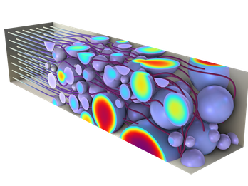 Homogenizing a Heterogeneous Electrode