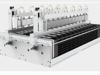 Compression tray with negative-pressure module
