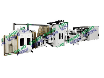 1500mm Wide Web Calendering and Slitting Integrated Machine