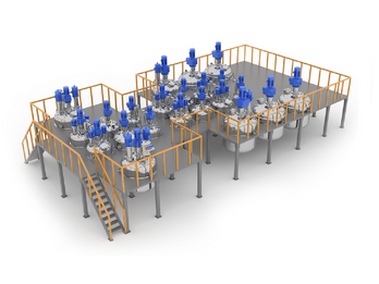 Preparation Line for Ceramic Diaphragm Slurry