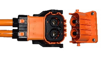 Cable harness and connector