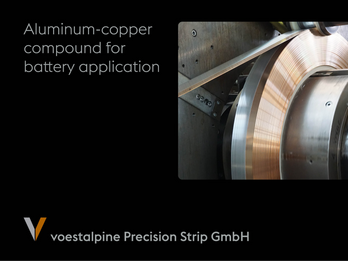 Aluminum-copper compound for battery application