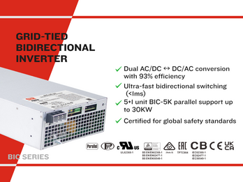 MEAN WELL 5K AC⇄DC Bidirectional Power Inverter