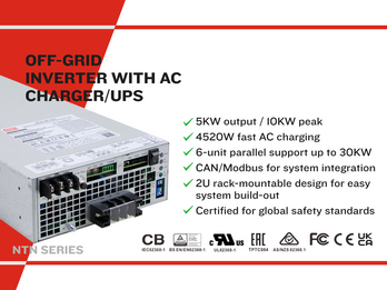 Off-Grid Inverter with AC Charger