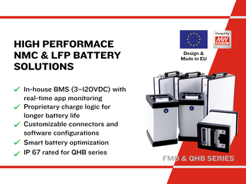Lithium Battery & Charger Solutions with Intelligent Integration