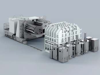 ULVAC’s EWG high-speed roll-to-roll evaporation system