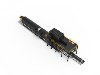 Internal Combustion Pre-carbonization Rotary Kiln