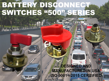 500 Series Battery Disconnect Switches
