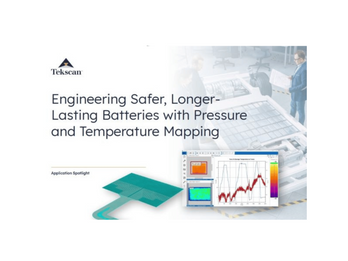 Safer, Longer-Lasting Batteries with Pressure & Temp Mapping