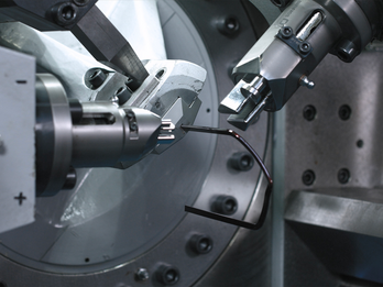Hairpin bending machinery