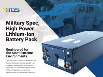 HDS M-51-203A Military Spec High Powered Battery Pack Sheet 1