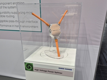 High voltage power splitter