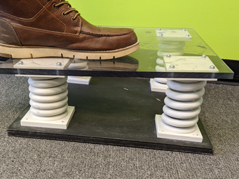 Functional 3D Printed Springs for Load-Bearing Demonstration