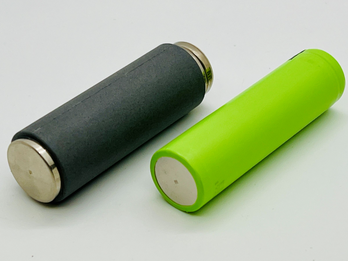 Overmolded batteries