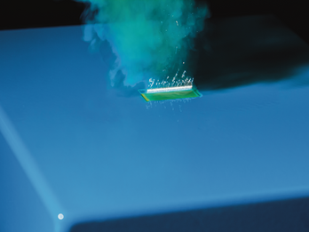 Laser ablating busbar