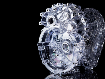 Vizualized transmission case