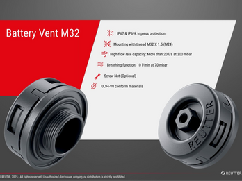 M32 Battery Vent