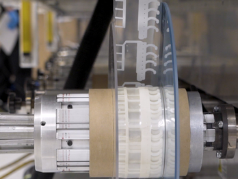 Die Cut Film Cover for Thermoplastic Mold