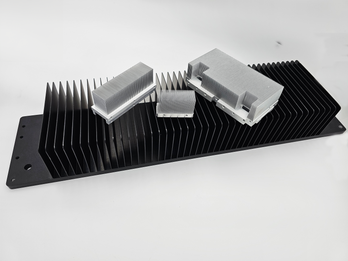 Skived Fin Heatsink for Cooling IGBT and Other Electronics