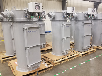 Cyclonaire Filter and Vacuum Receivers