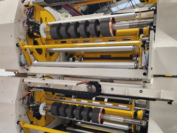 Infinity | Turret slitter-rewinder for Giga