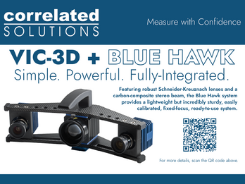 NEW Blue Hawk Stereo DIC System