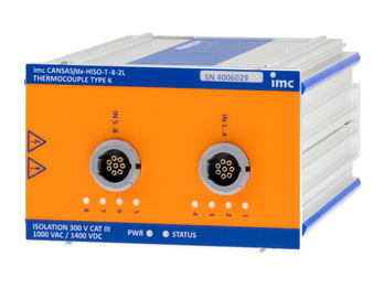 imc CANSASflex HISO-T-8-2L Measurement Module with 1400V Isolatio