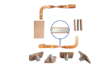 Cu-Al Clad tab, Cu-AL -Cu Busbar,