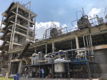 VOC waste gas treatment