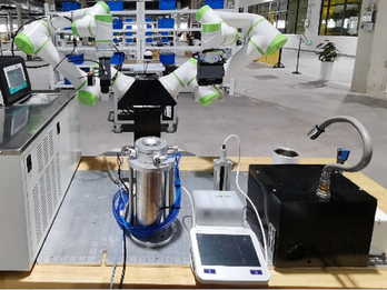 SSAM Dual-Arm Robot: Smart Electrolyte Conductivity Testing