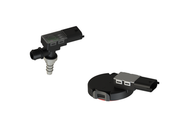 Flow management parts with integrated sensor