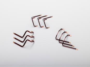 Wire bending parts