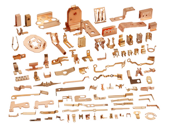Custom Stamped Copper Parts