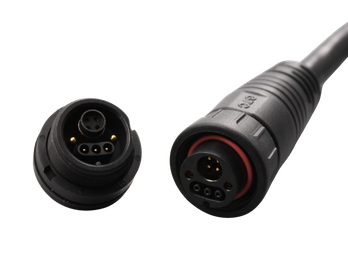 Hybrid connector (Power + data)