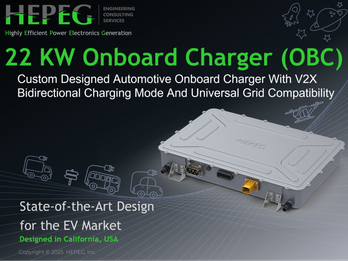 22kW Bi Directional OBC