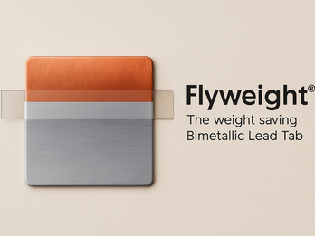 Flyweight®: The weight saving Bimetallic Lead Tab
