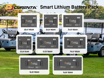 70.4V105Ah/76.8V105Ah/76.8V200Ah Golf Cart Battery