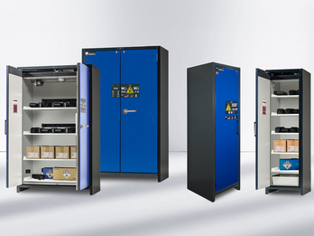 asecos Lithium-Ion Battery Safety Cabinets – Storage & Charging