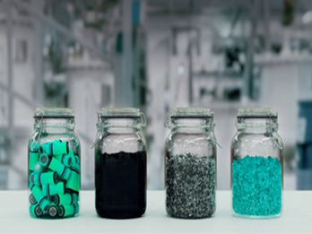 Battery materials in jars