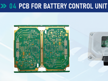 PCB for Battery Control Unit