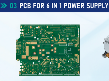 PCB for 6 in 1 Power Supply