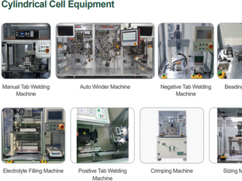 Cylindrical Cell Assembly line