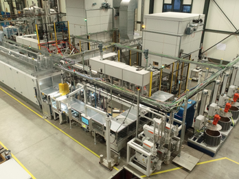 Automatic Casting Line for Rotors
