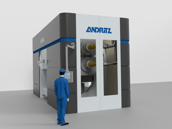 ANDRITZ CellCal calender for electrode manufacturing