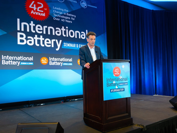 Martin Freer Keynote at International Battery Seminar 2025