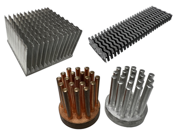 PRESSED PINNED / SKIVED MICRO-FIN / FOLDED - HEAT SINKS