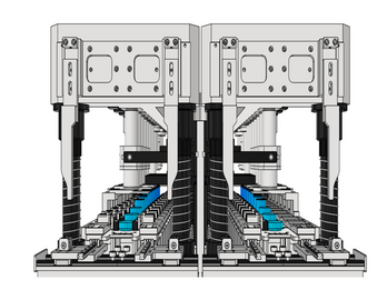 Dual-Row Multi-Stage Forming Die System
