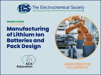Online Course-Manufacturing of Lithium Ion Batteries